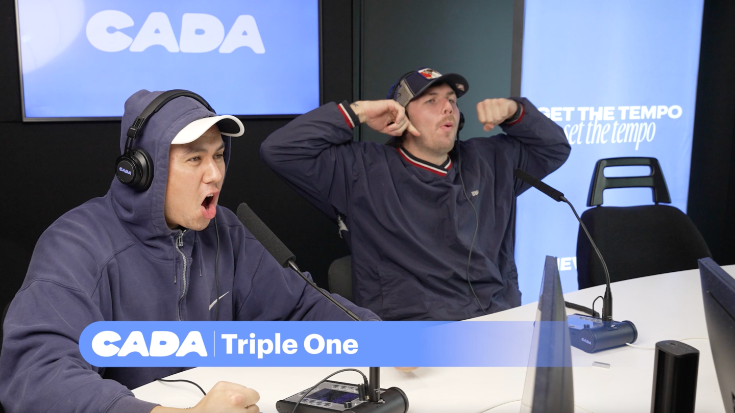 The Guys From Triple One Compete In A Rap Battle