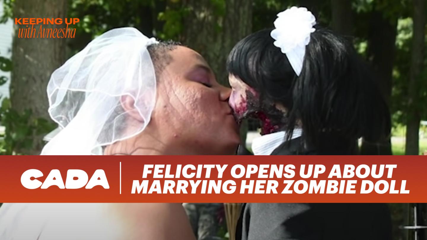 Felicity Opens Up About Marrying Her Zombie Doll
