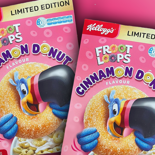 Kellogg's Have Just Released Cinnamon Donut Flavoured Froot Loops!